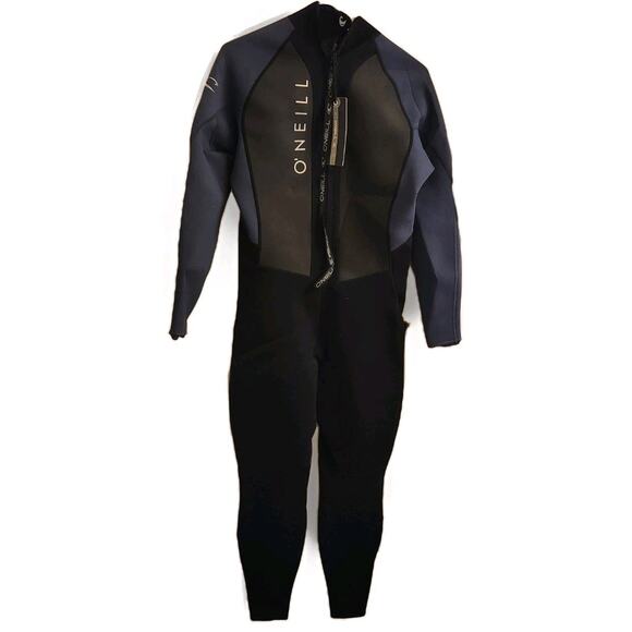 O'Neill Reactor 3/2mm Back Zip Full Wetsuit - Men's - Large / Black/Slate - Picture 10 of 10